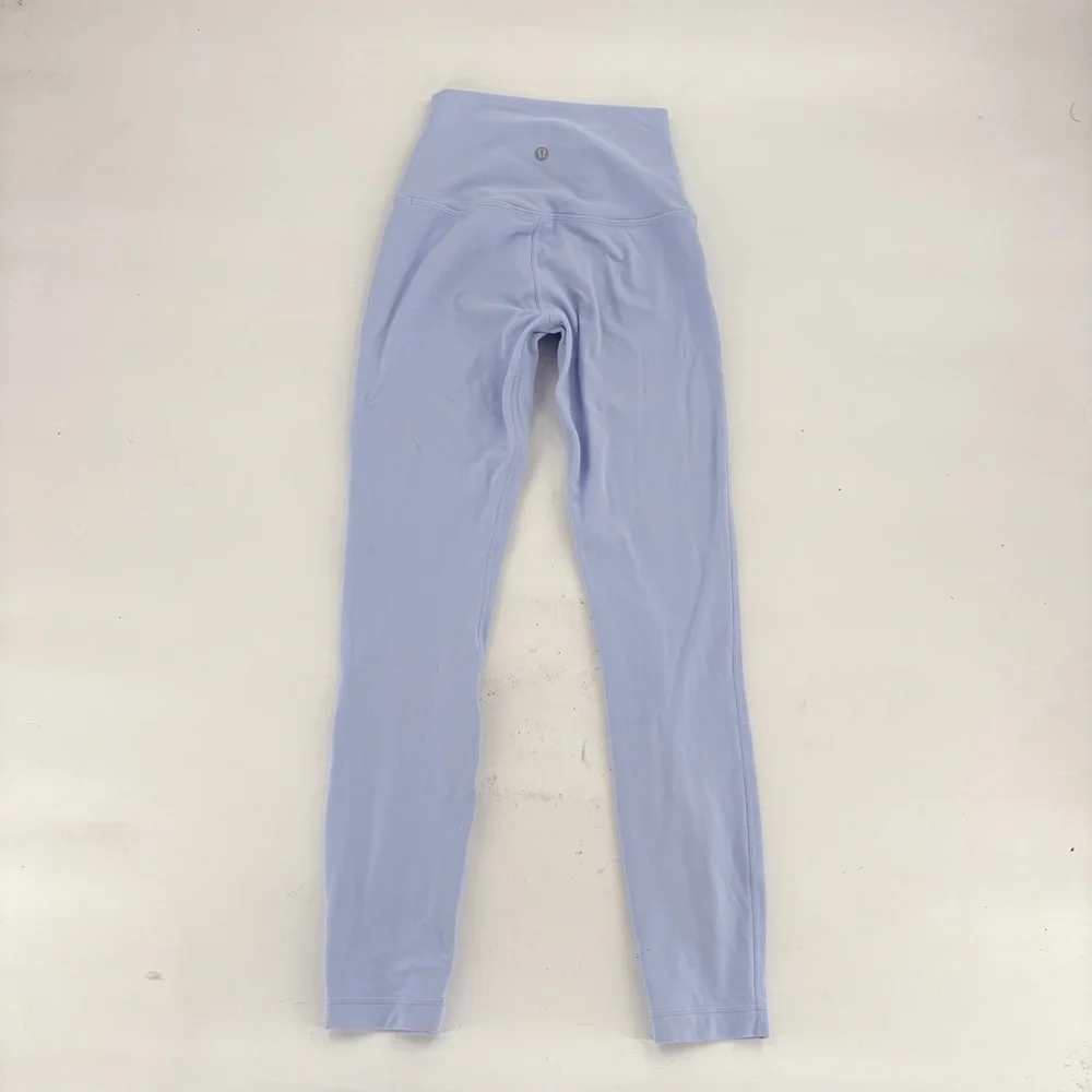 lululemon Light Blue High-Waisted Leggings 2
